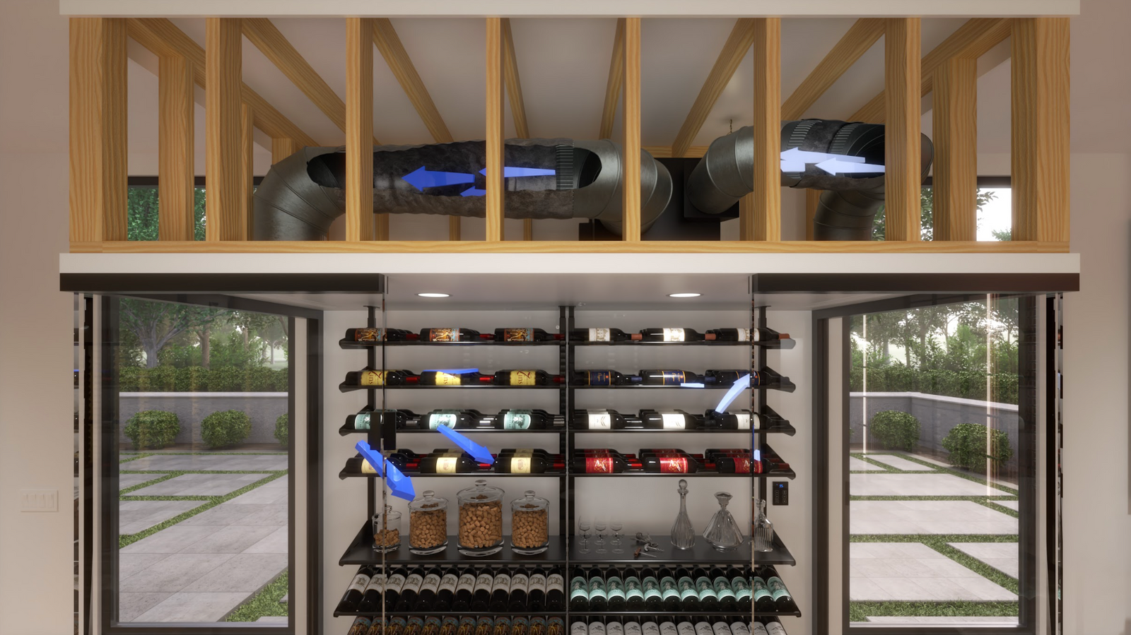 Ductless vs. Ducted Wine Cellar Cooling Units: Which Is Right for Your Collection?