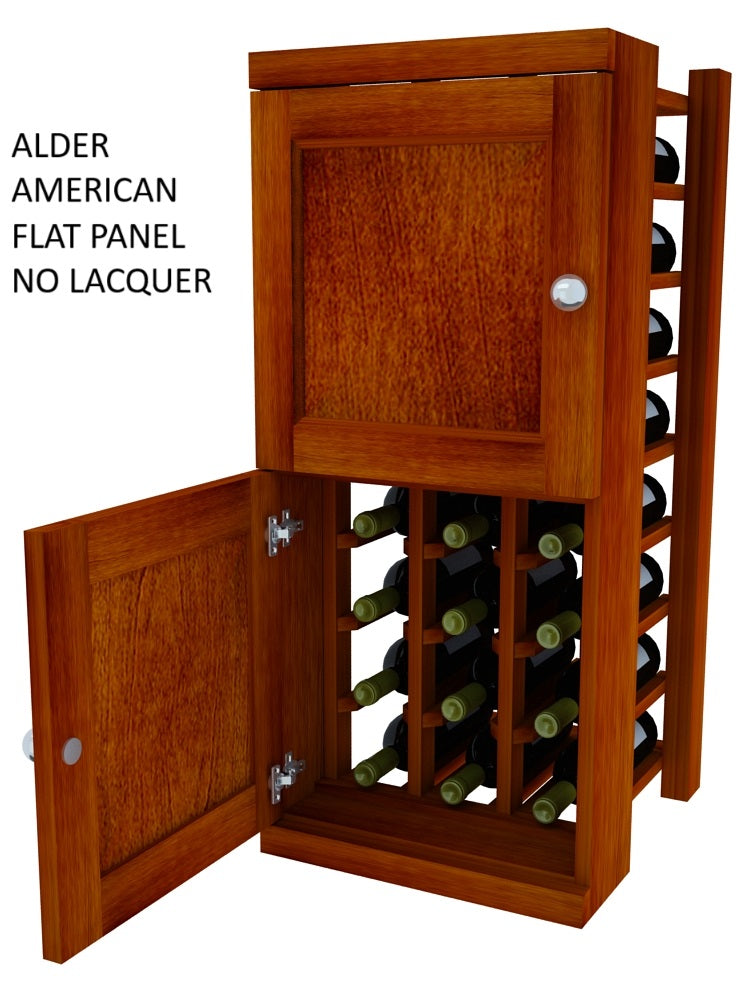 Vinostor Wine Lockers – 2 Locking Bins - 35-5/8″ Tall - Individual Bottles