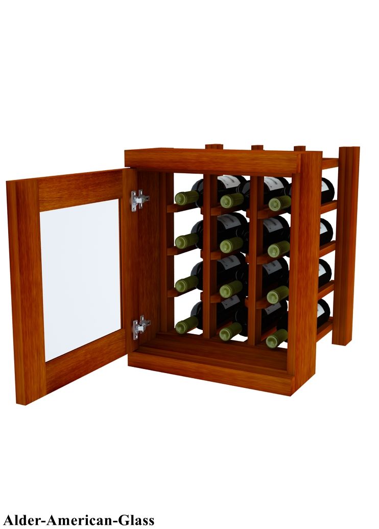 Vinostor Wine Lockers – 1 Locking Bins - 19-5/8″ Tall - Individual Bottles