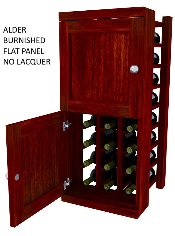 Vinostor Wine Lockers – 2 Locking Bins - 35-5/8″ Tall - Individual Bottles