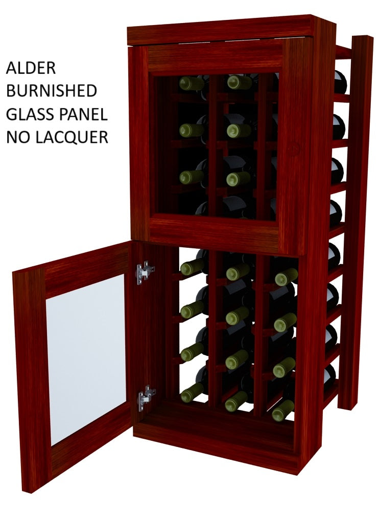 Vinostor Wine Lockers – 2 Locking Bins - 35-5/8″ Tall - Individual Bottles