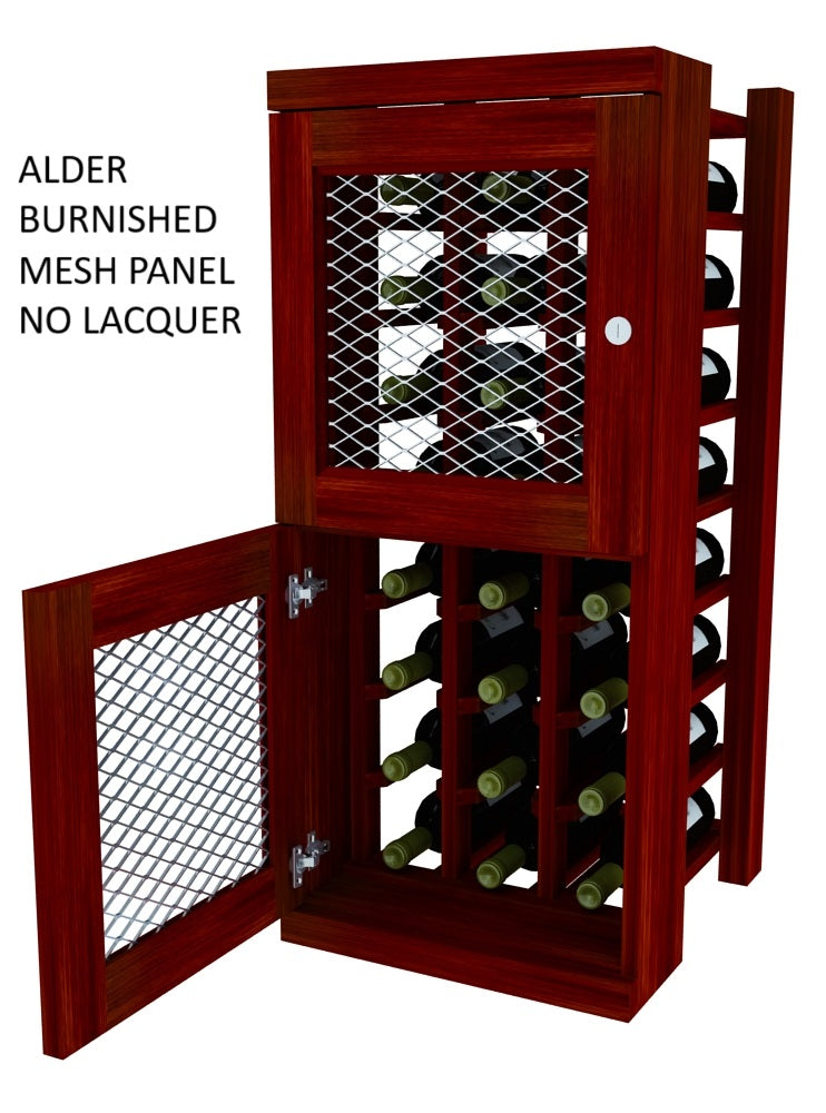 Vinostor Wine Lockers – 2 Locking Bins - 35-5/8″ Tall - Individual Bottles