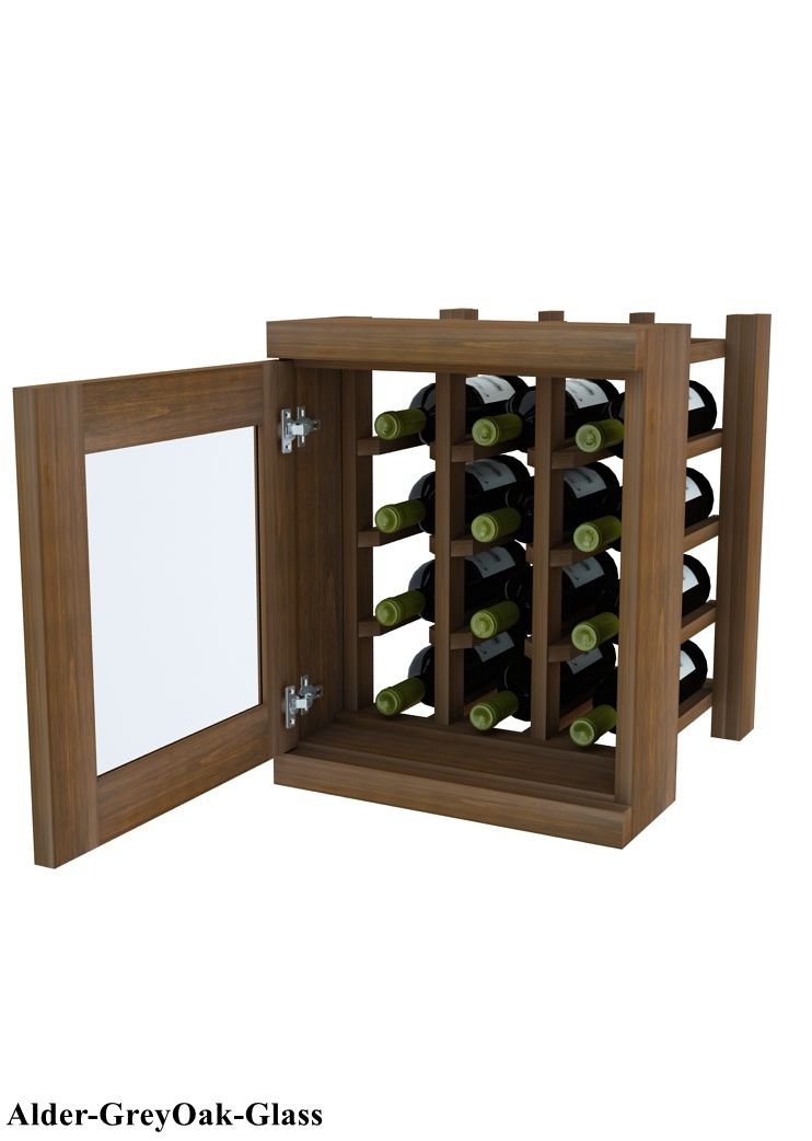 Vinostor Wine Lockers – 1 Locking Bins - 19-5/8″ Tall - Individual Bottles