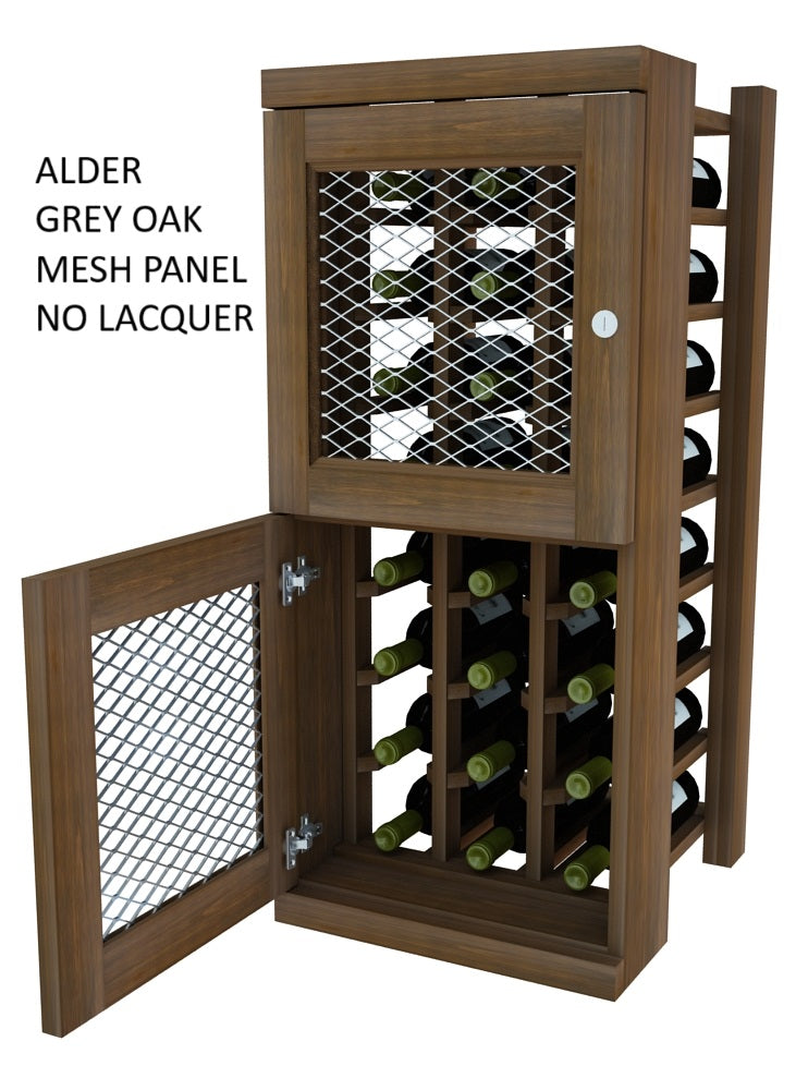 Vinostor Wine Lockers – 2 Locking Bins - 35-5/8″ Tall - Individual Bottles