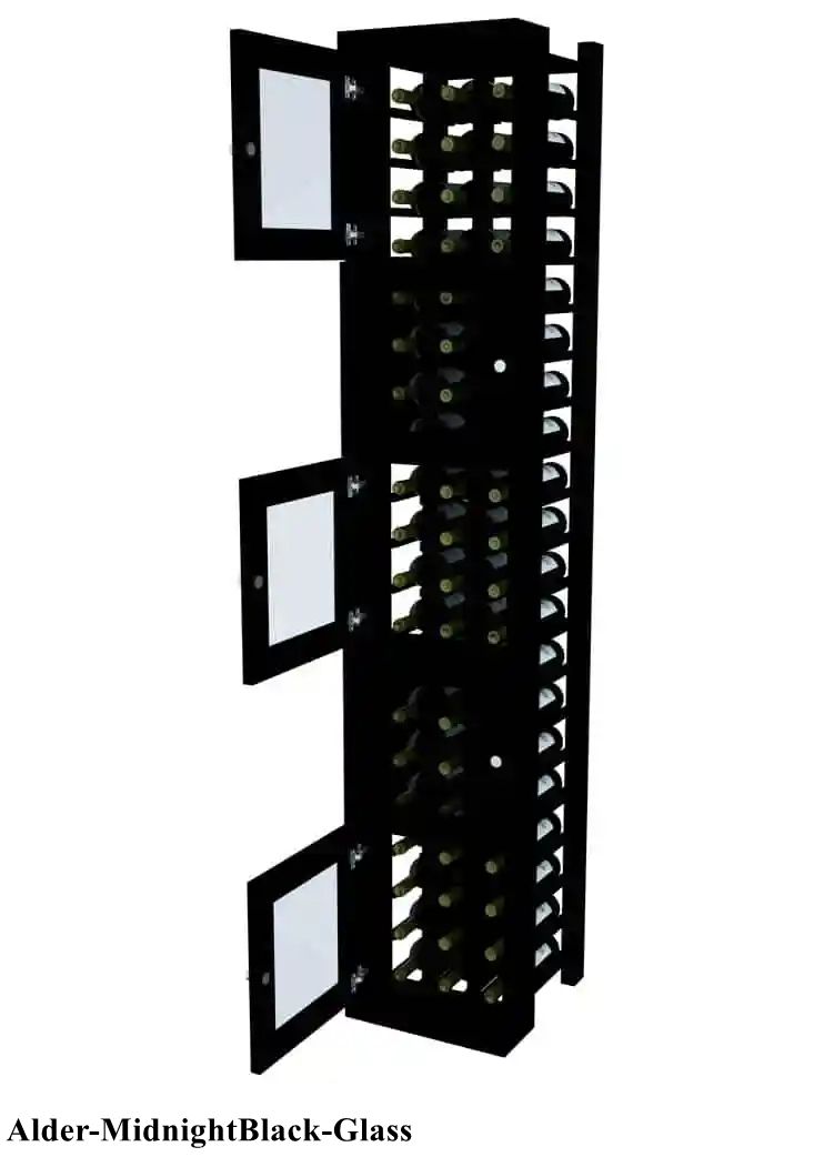 Vinostor Wine Lockers – 5 Locking Bins - 83-5/8″ Tall - Individual Bottles