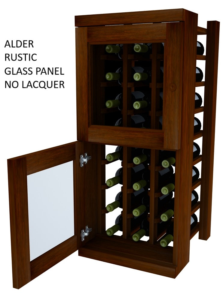 Vinostor Wine Lockers – 2 Locking Bins - 35-5/8″ Tall - Individual Bottles