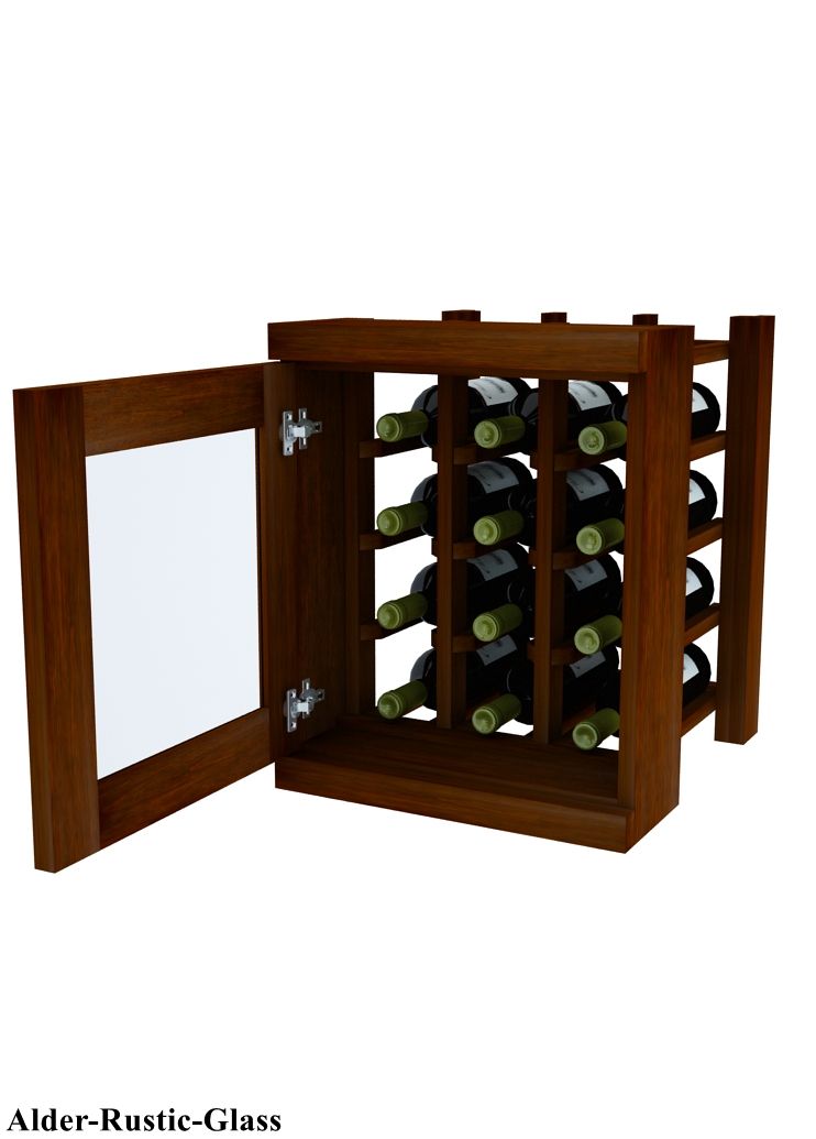 Vinostor Wine Lockers – 1 Locking Bins - 19-5/8″ Tall - Individual Bottles