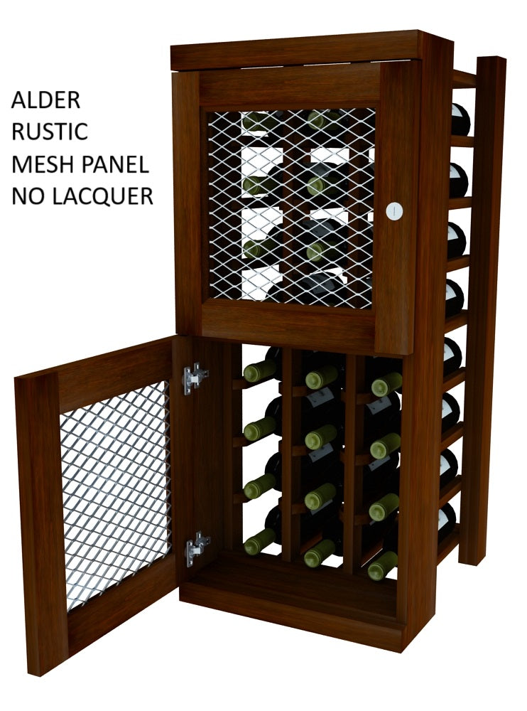 Vinostor Wine Lockers – 2 Locking Bins - 35-5/8″ Tall - Individual Bottles