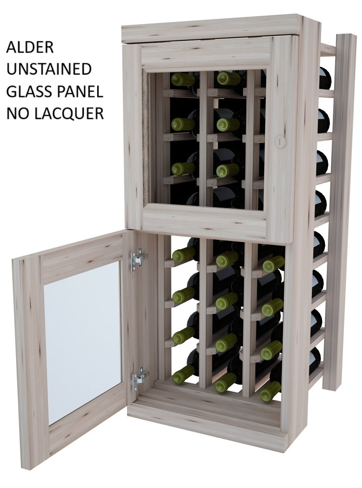 Vinostor Wine Lockers – 2 Locking Bins - 35-5/8″ Tall - Individual Bottles