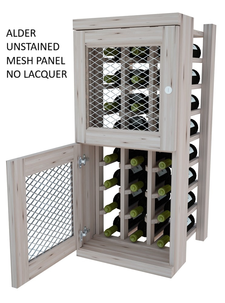 Vinostor Wine Lockers – 2 Locking Bins - 35-5/8″ Tall - Individual Bottles