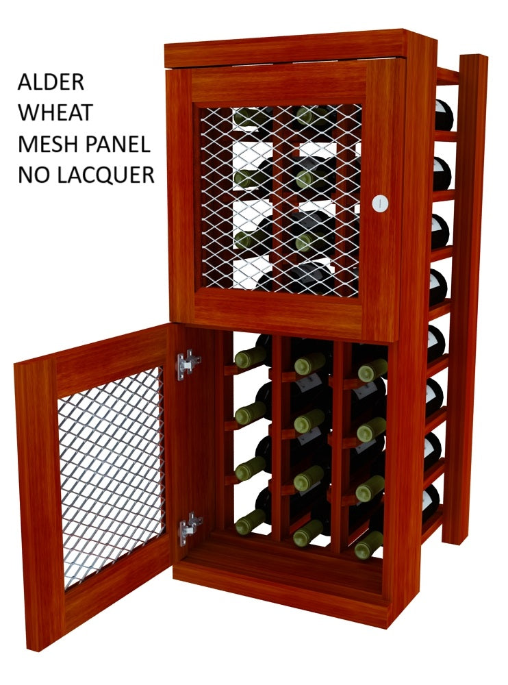 Vinostor Wine Lockers – 2 Locking Bins - 35-5/8″ Tall - Individual Bottles
