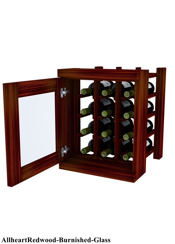 Vinostor Wine Lockers – 1 Locking Bins - 19-5/8″ Tall - Individual Bottles