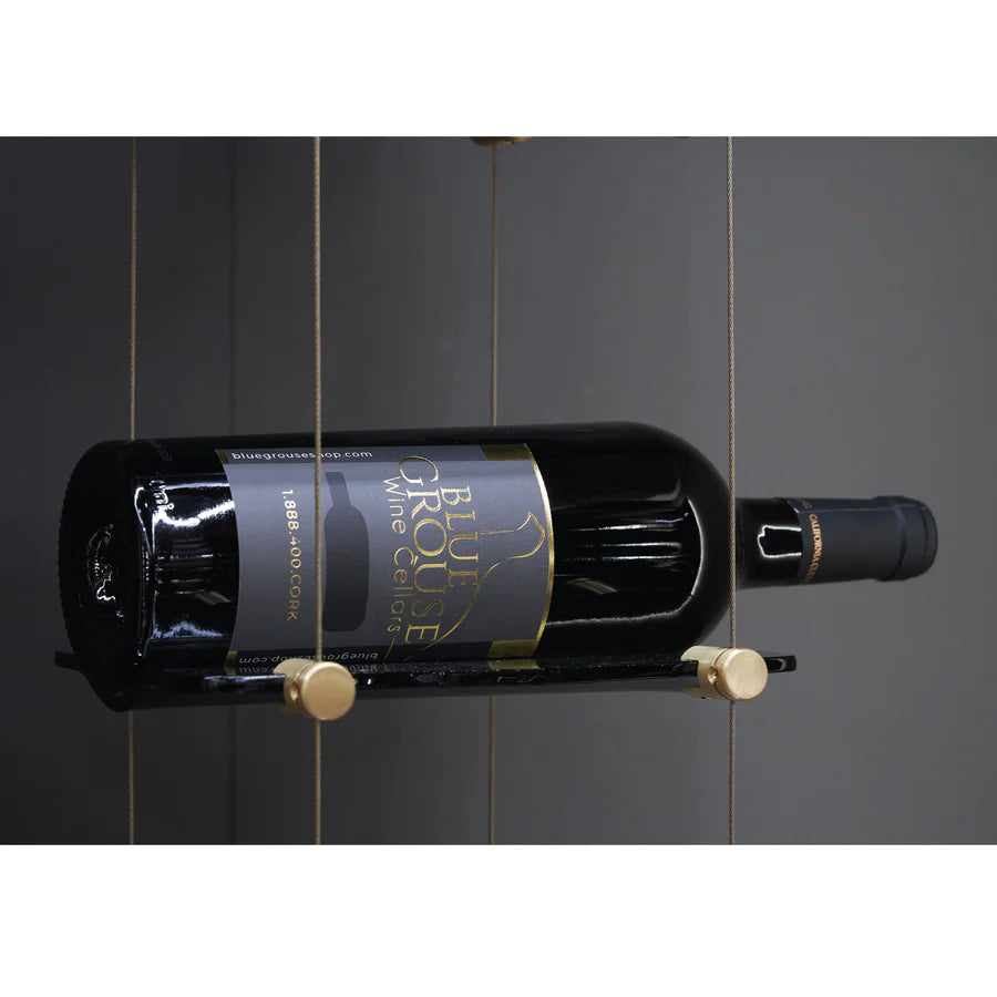 Blue Grouse 6 Bottle Float Cable Wine Racking Display Kit