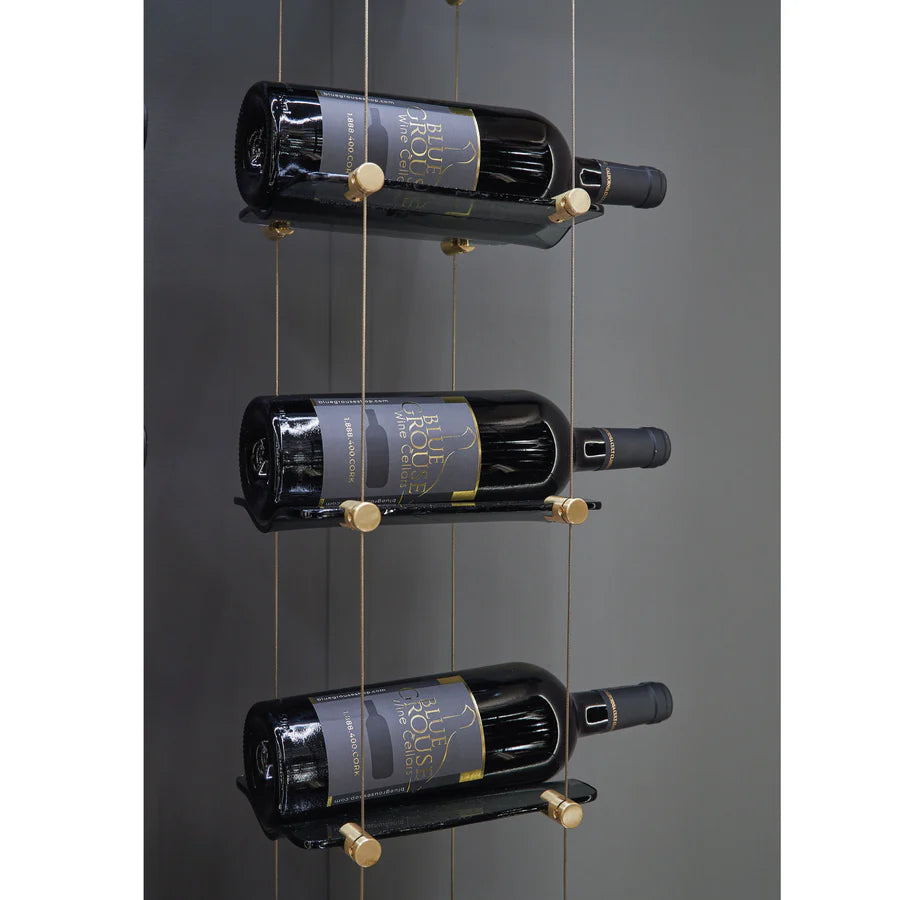 Blue Grouse 6 Bottle Float Cable Wine Racking Display Kit