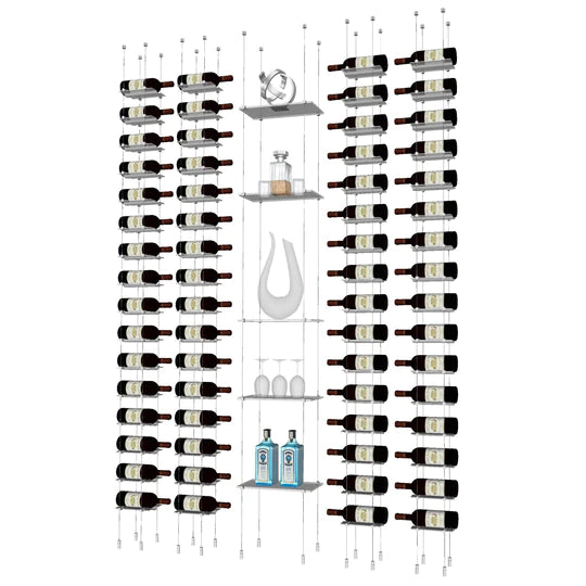 Blue Grouse Float Glass Shelving Unit