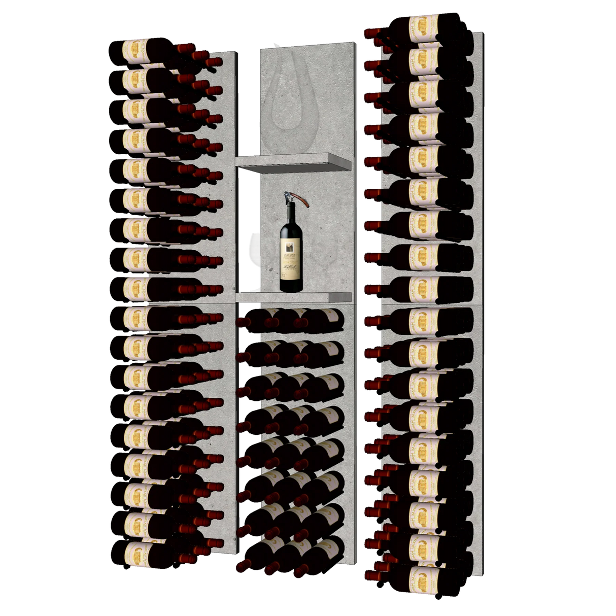 Blue Grouse THE SHOW VINdustry Wine Wall