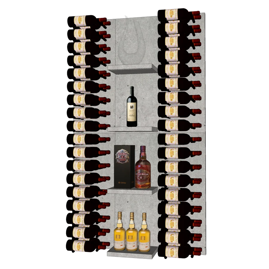 Blue Grouse THE WINE BAR VINdustry Wine Wall