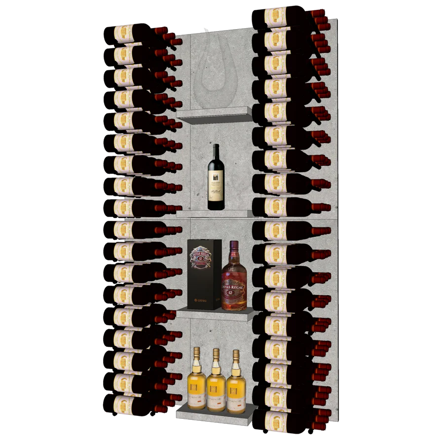 Blue Grouse THE WINE BAR VINdustry Wine Wall