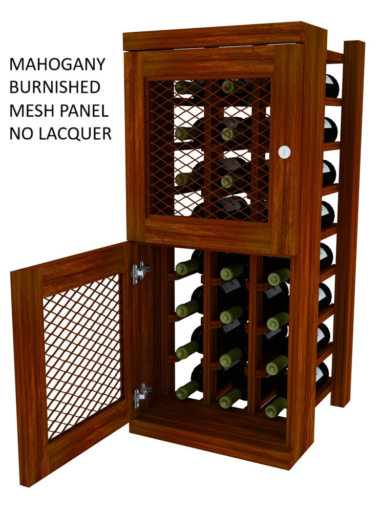 Vinostor Wine Lockers – 2 Locking Bins - 35-5/8″ Tall - Individual Bottles