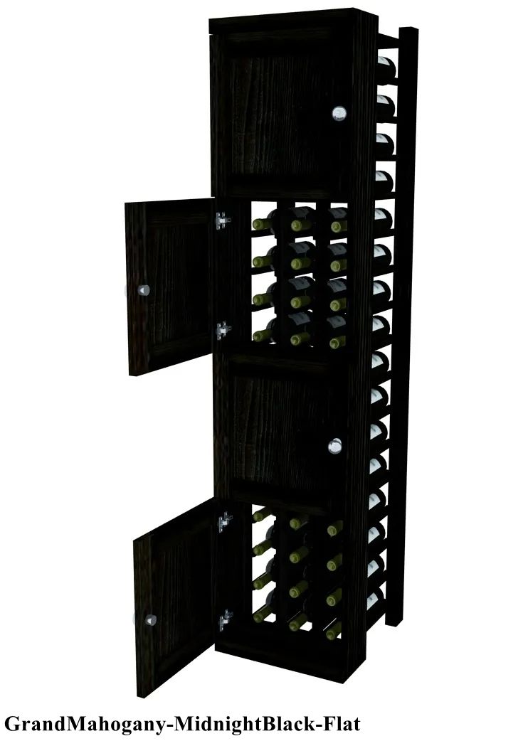 Vinostor Wine Lockers – 4 Locking Bins - 57-5/8″ Tall - Individual Bottles