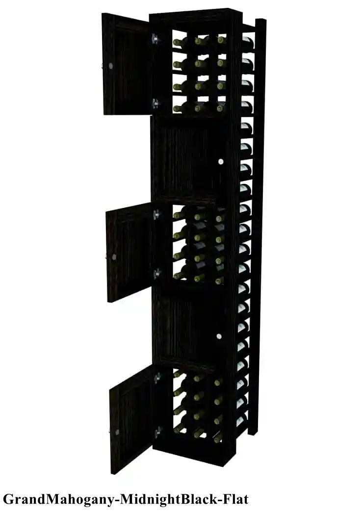 Vinostor Wine Lockers – 5 Locking Bins - 83-5/8″ Tall - Individual Bottles