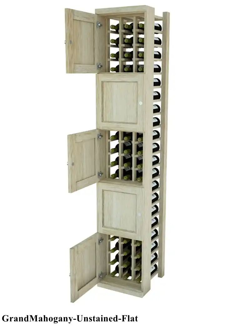 Vinostor Wine Lockers – 5 Locking Bins - 83-5/8″ Tall - Individual Bottles