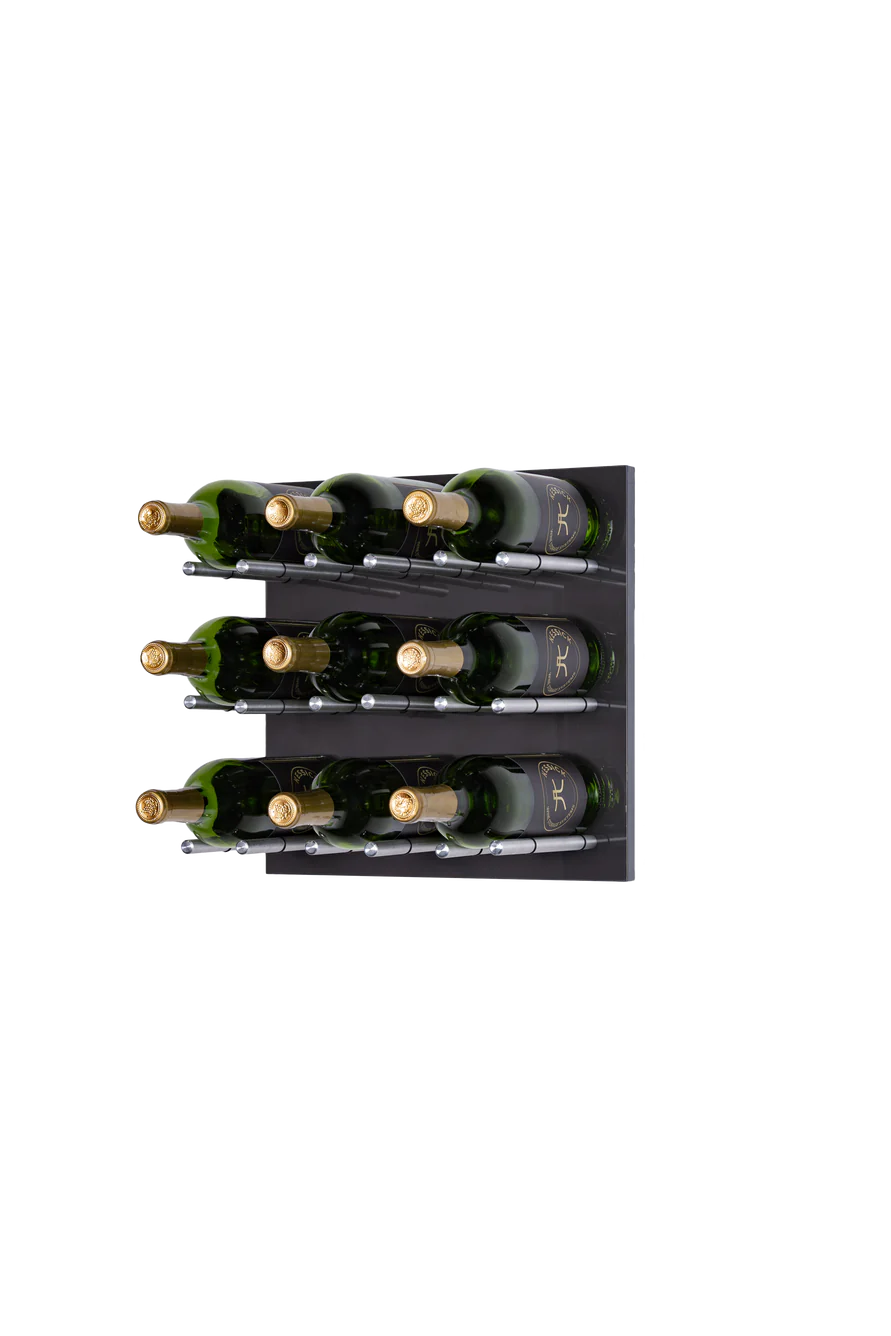 Kessick Wine as Art 14" x 14" High Gloss Panel Wine Rack