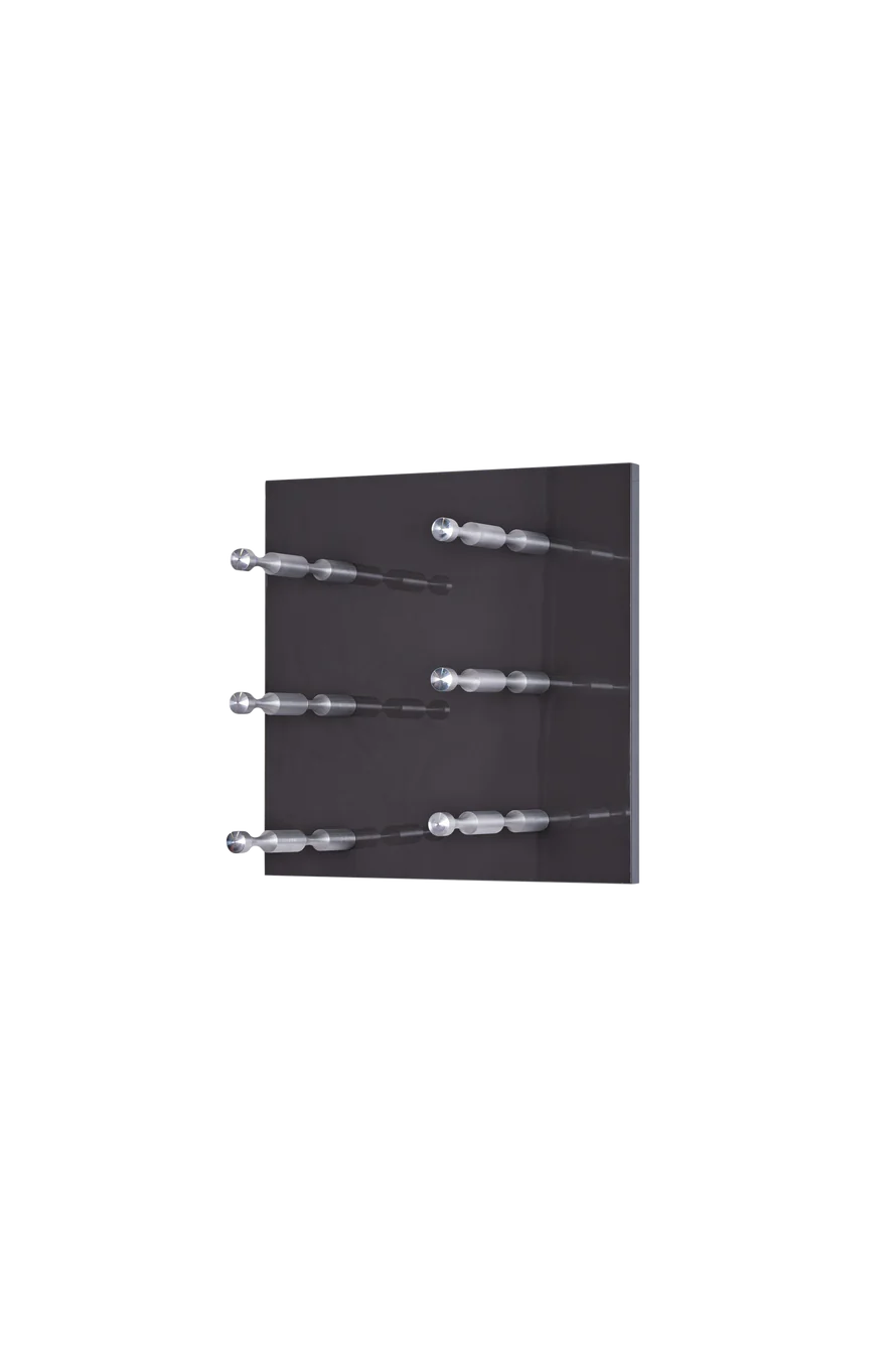 Kessick Wine as Art 14" x 14" High Gloss Panel Wine Rack