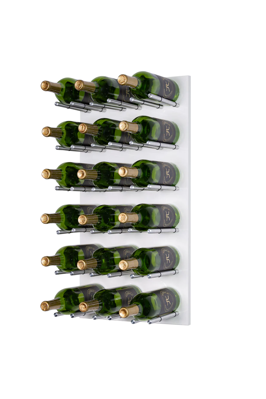 Kessick Wine as Art 14" x 28" Vertical High Gloss Panel Wine Rack