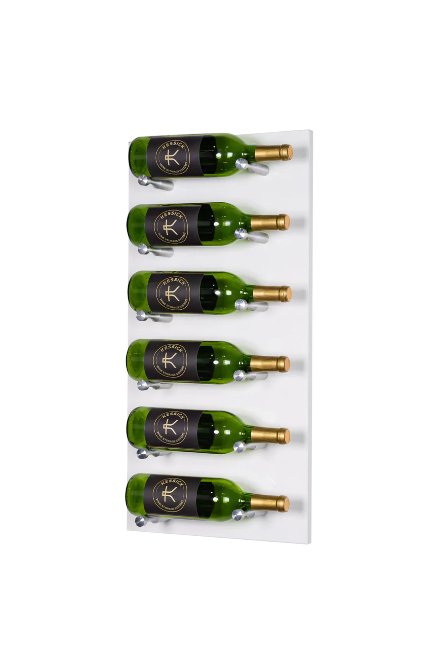 Kessick Wine as Art 14" x 28" Vertical High Gloss Panel Wine Rack