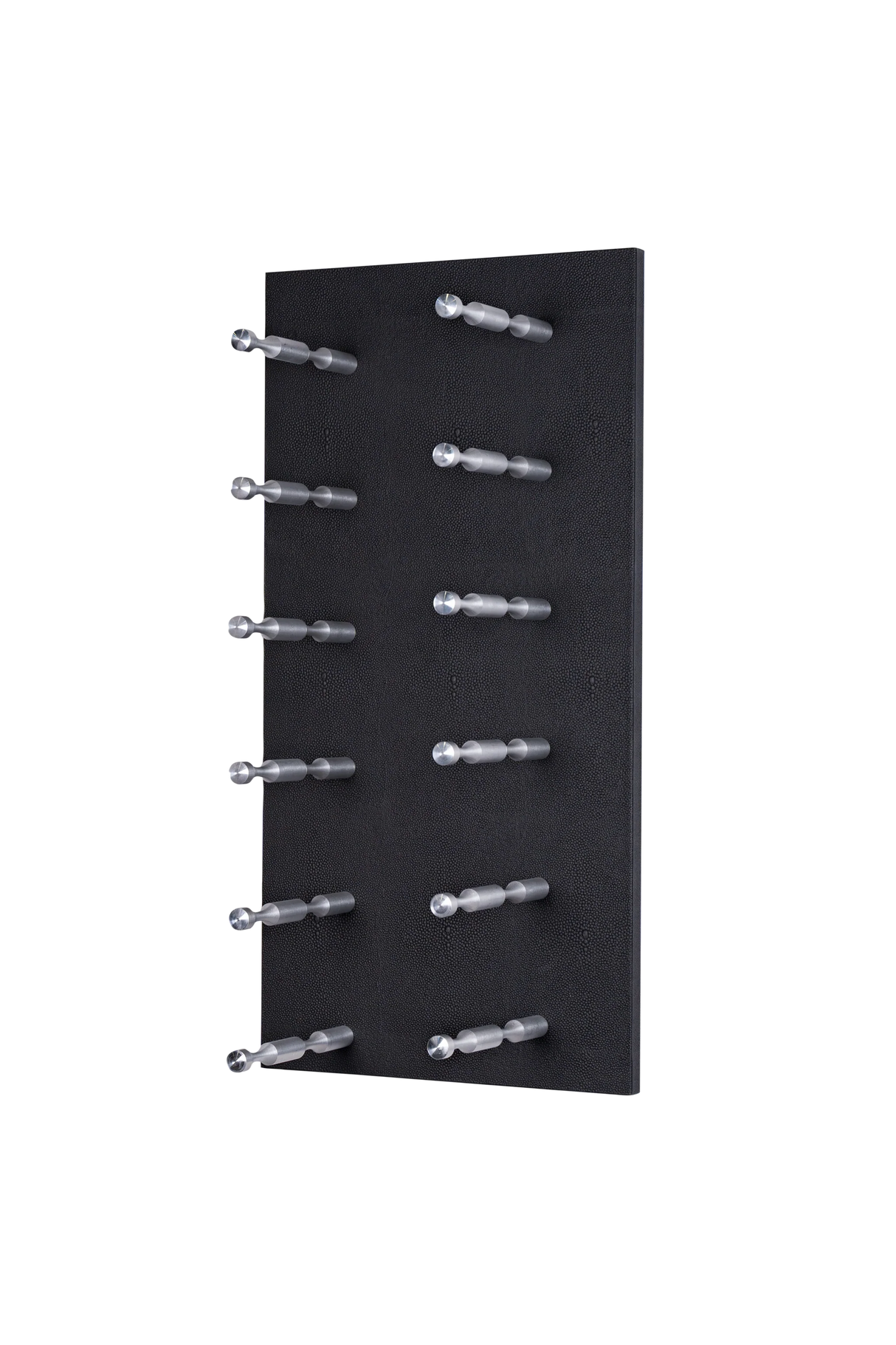 Kessick Wine as Art 14" x 28" Vertical Leather Panel Wine Rack