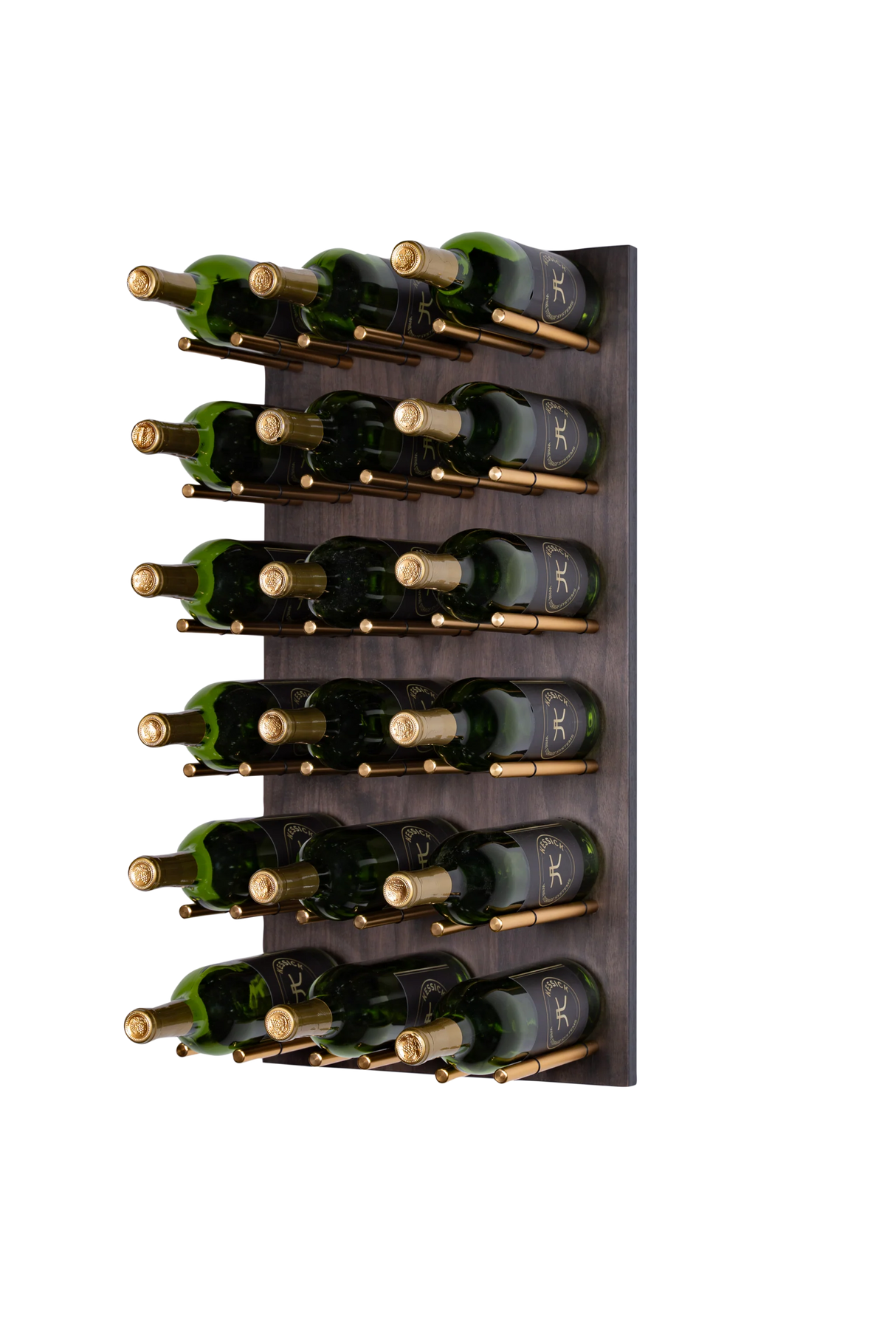 Kessick Wine as Art 14" x 28" Vertical Wood Panel Wine Rack