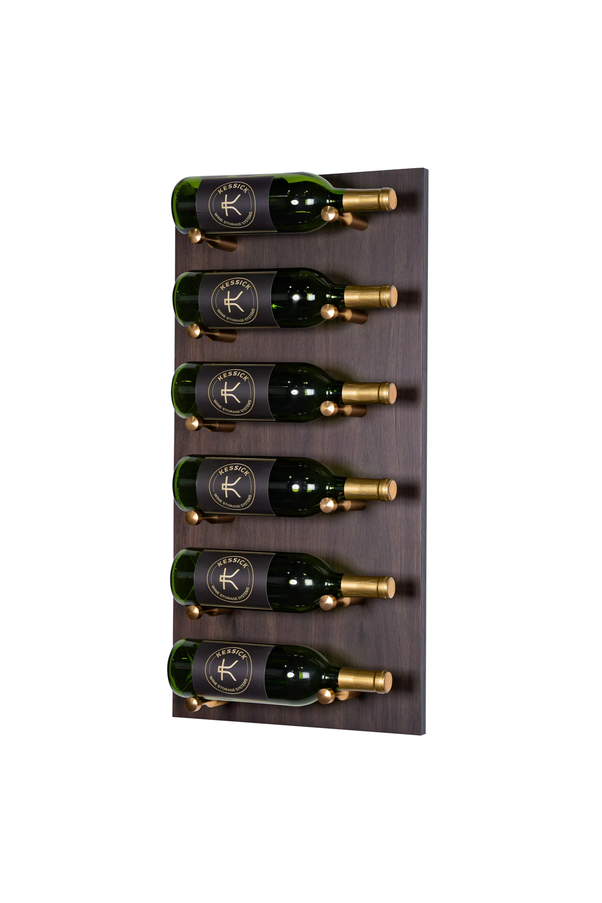 Kessick Wine as Art 14" x 28" Vertical Wood Panel Wine Rack