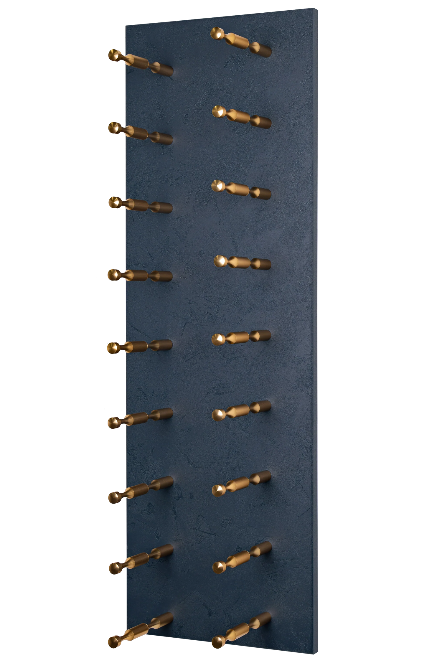 Kessick Wine as Art 14" x 42" Label Forward Vertical Textured Panel Wine Rack