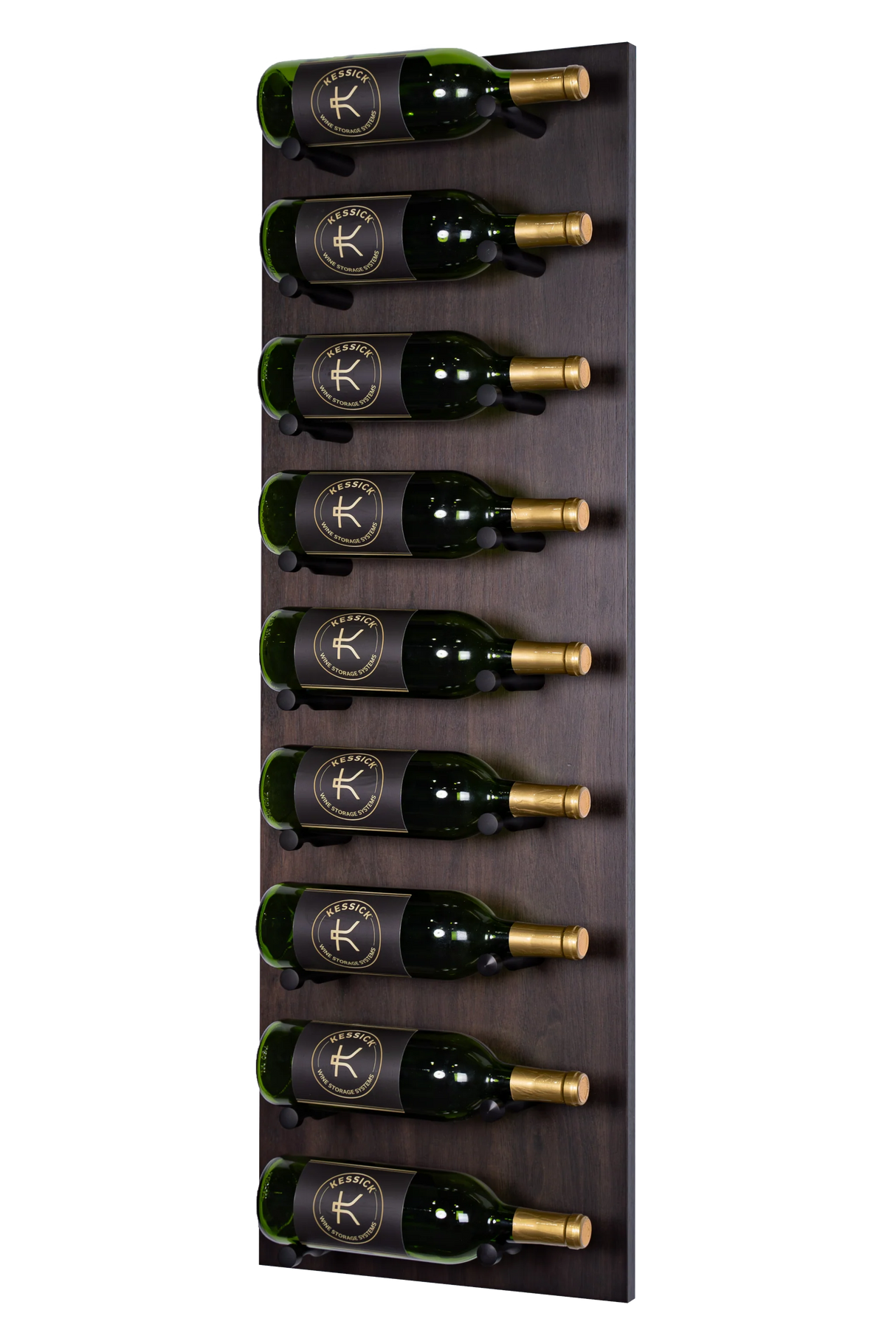 Kessick Wine as Art 14" x 42" Vertical Wood Panel Wine Rack