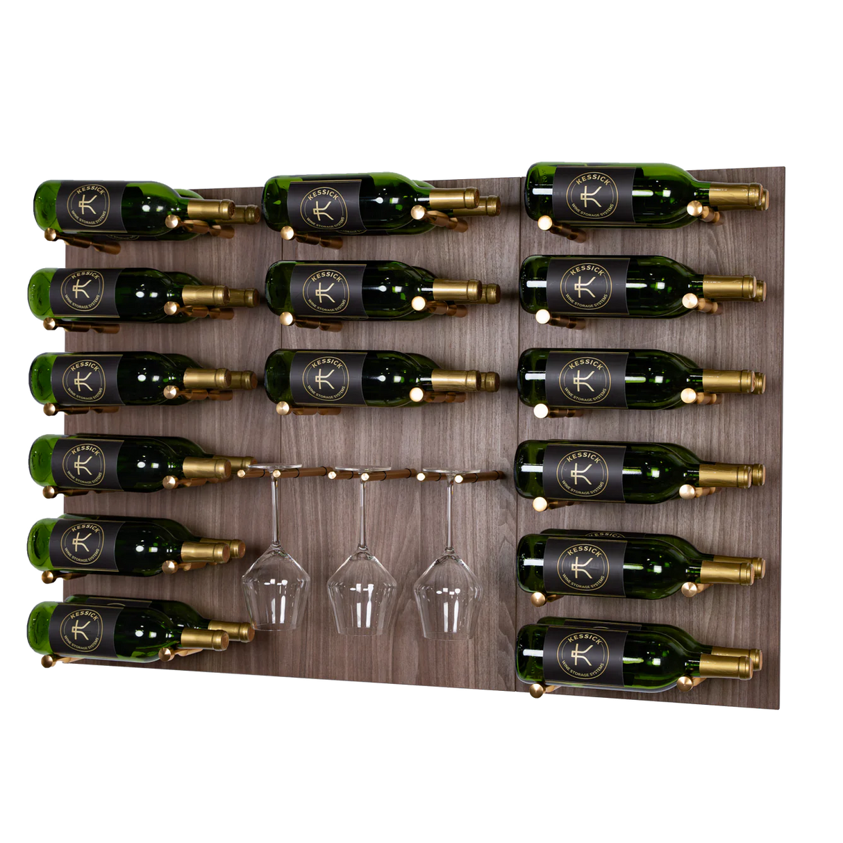 Kessick Wine as Art Brentwood Wine Wall