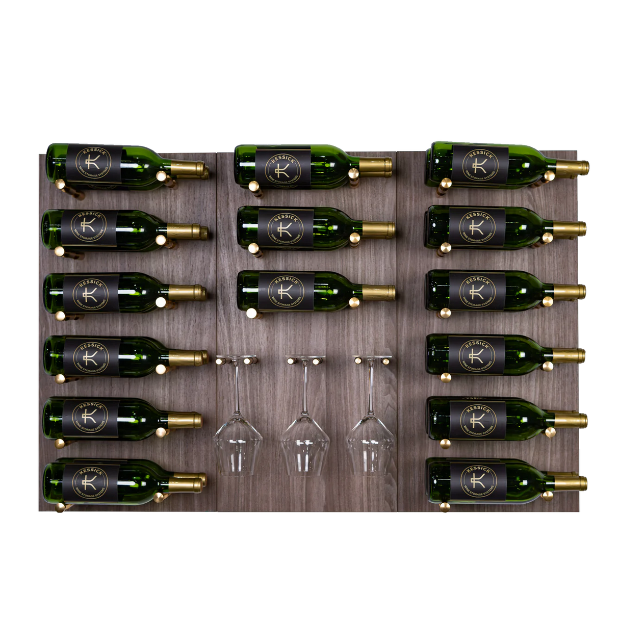 Kessick Wine as Art Brentwood Wine Wall