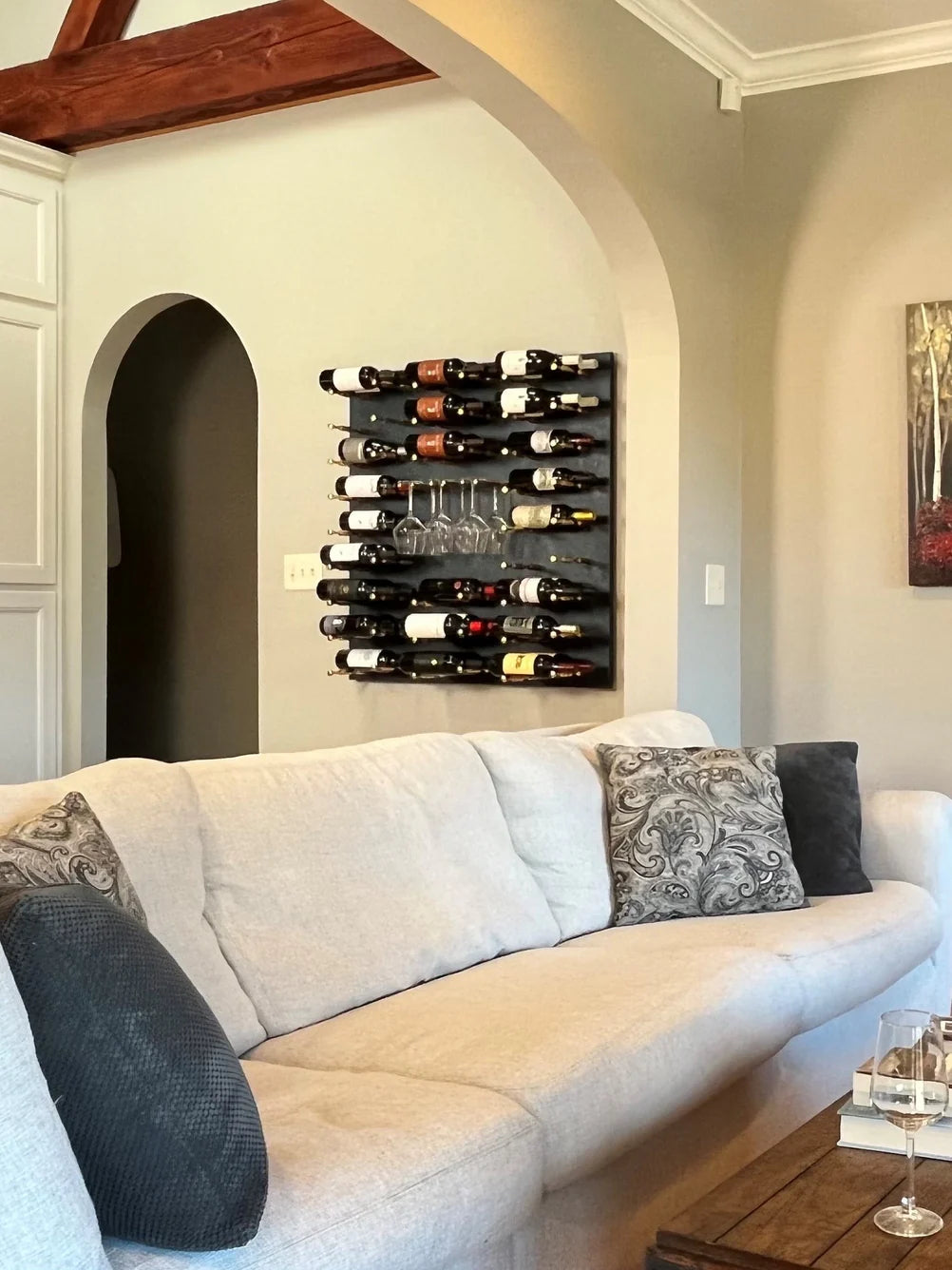 Kessick Wine As Art Highland Park Wine Wall