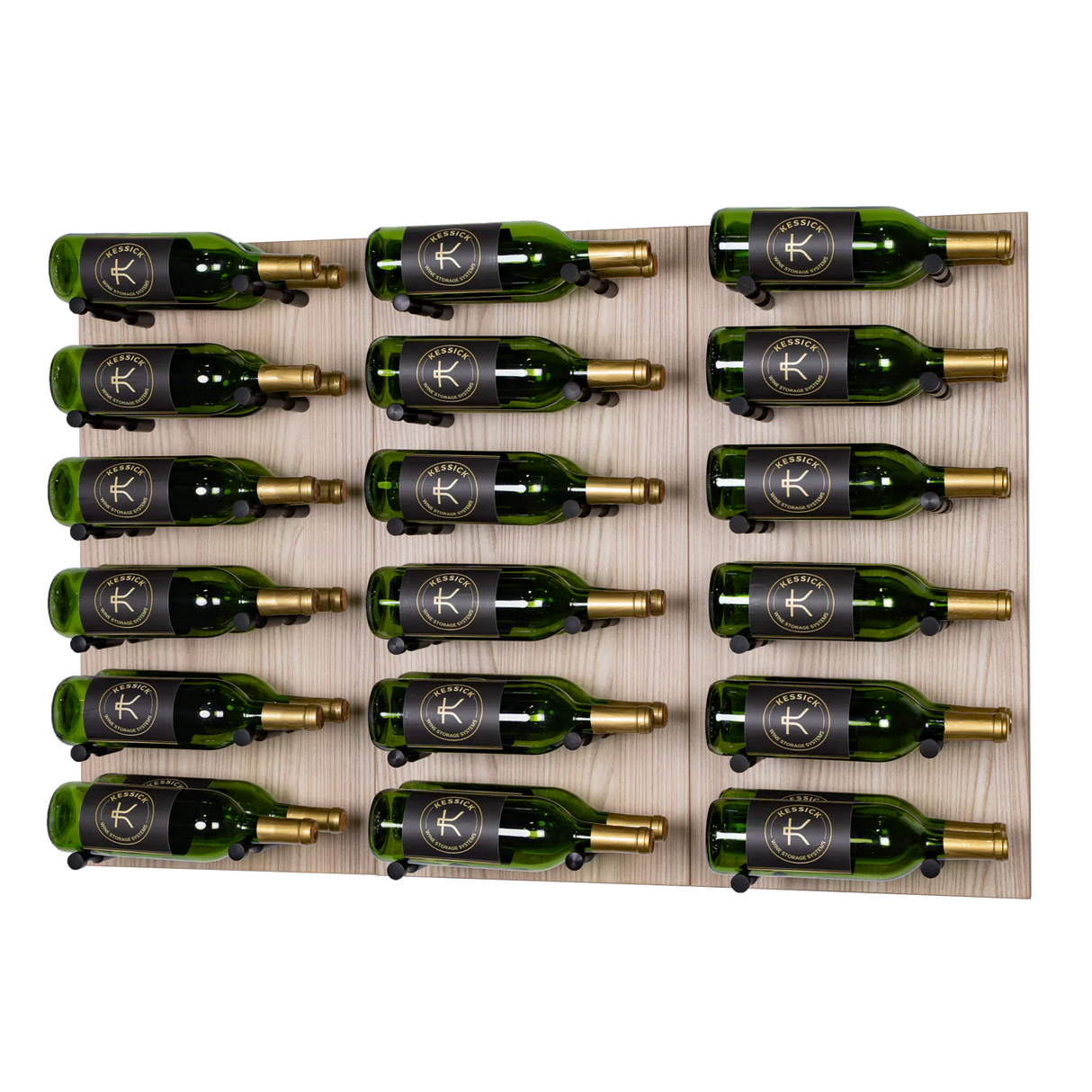 Kessick Wine as Art Westport Wine Wall