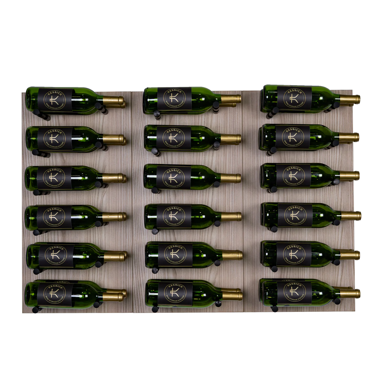 Kessick Wine as Art Westport Wine Wall