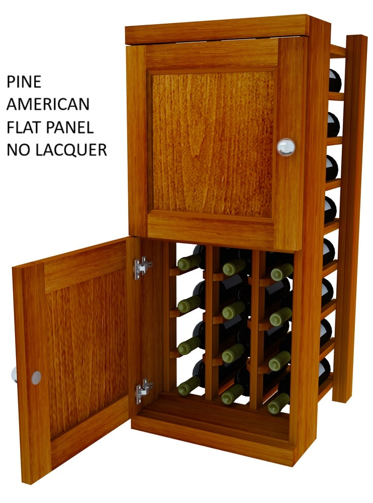 Vinostor Wine Lockers – 2 Locking Bins - 35-5/8″ Tall - Individual Bottles