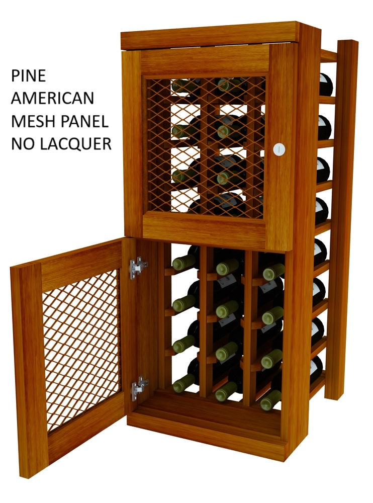 Vinostor Wine Lockers – 2 Locking Bins - 35-5/8″ Tall - Individual Bottles