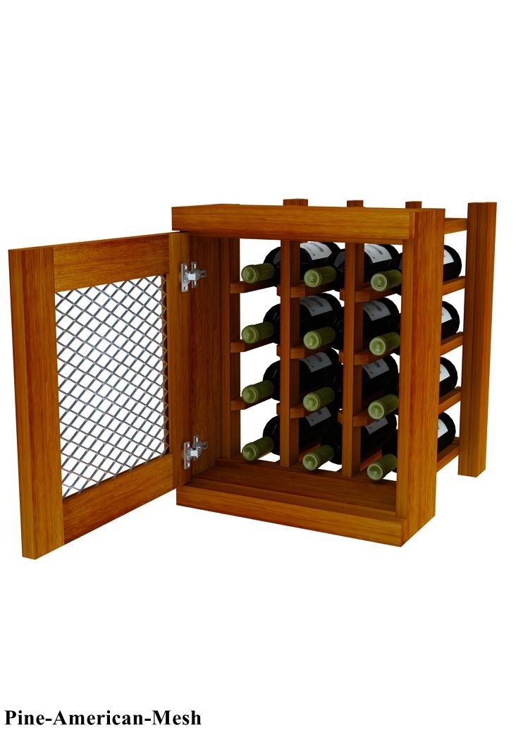 Vinostor Wine Lockers – 1 Locking Bins - 19-5/8″ Tall - Individual Bottles