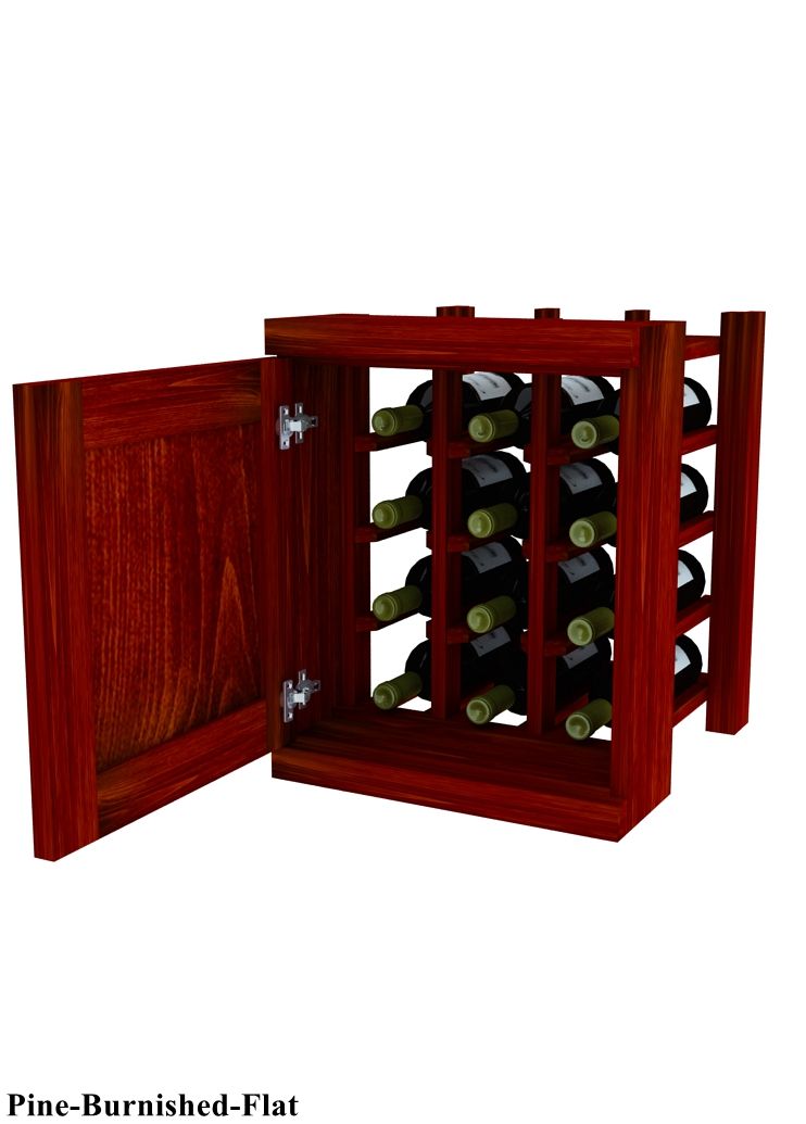 Vinostor Wine Lockers – 1 Locking Bins - 19-5/8″ Tall - Individual Bottles