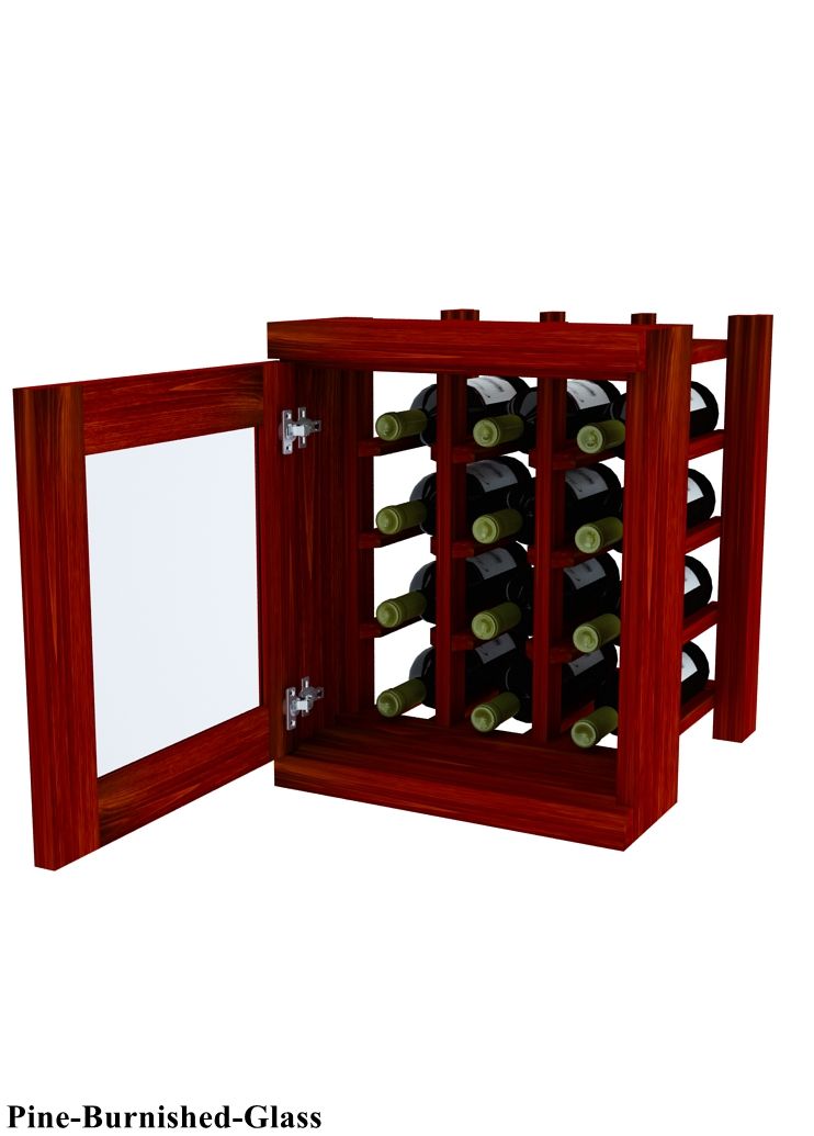 Vinostor Wine Lockers – 1 Locking Bins - 19-5/8″ Tall - Individual Bottles