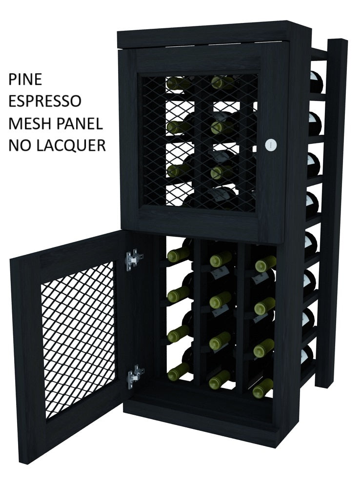 Vinostor Wine Lockers – 2 Locking Bins - 35-5/8″ Tall - Individual Bottles