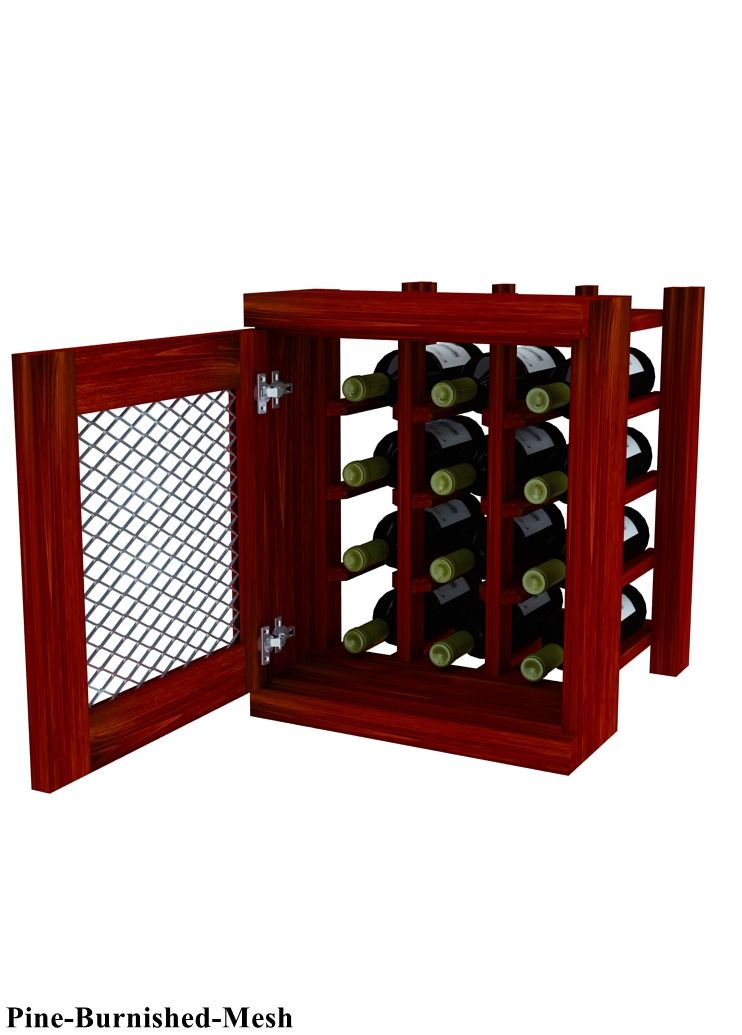 Vinostor Wine Lockers – 1 Locking Bins - 19-5/8″ Tall - Individual Bottles