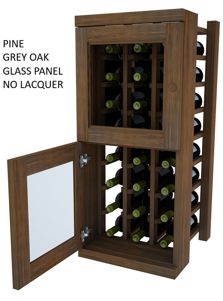 Vinostor Wine Lockers – 2 Locking Bins - 35-5/8″ Tall - Individual Bottles