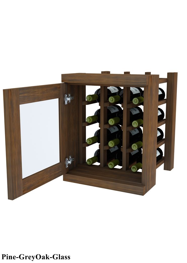 Vinostor Wine Lockers – 1 Locking Bins - 19-5/8″ Tall - Individual Bottles