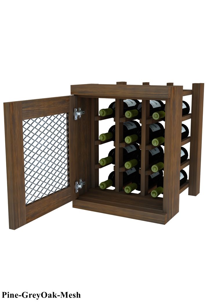 Vinostor Wine Lockers – 1 Locking Bins - 19-5/8″ Tall - Individual Bottles